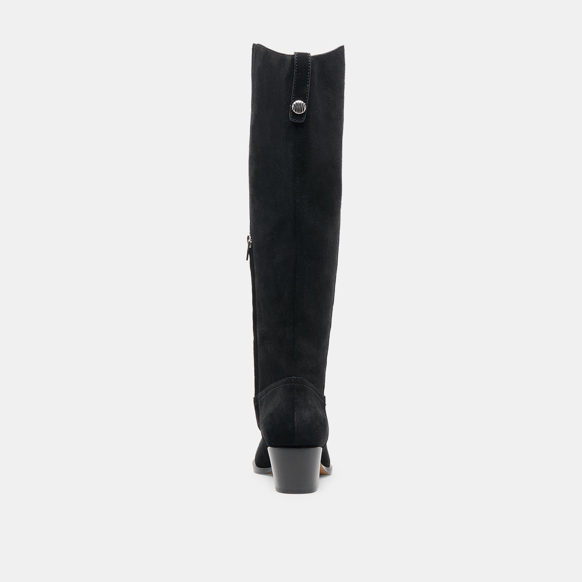 VIRONA H2O WIDE CALF BOOTS ONYX SUEDE