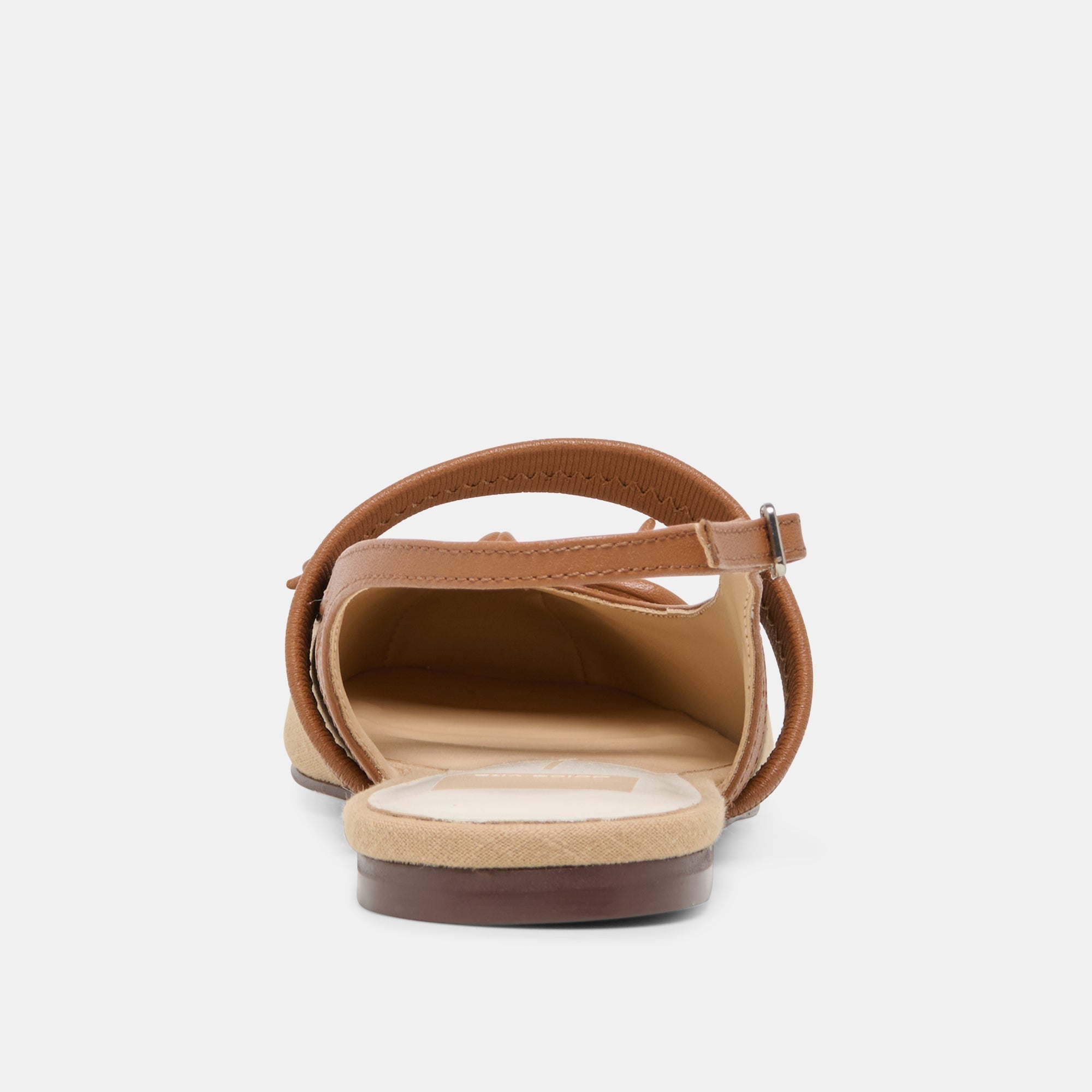 GRIFAN FLATS TAN MULTI FABRIC