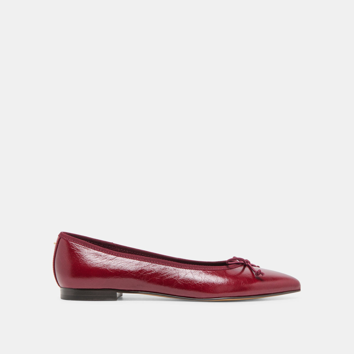CELIO BALLET FLATS GARNET LEATHER