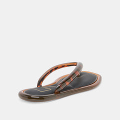 JOZEY SANDALS TORTOISE JELLY