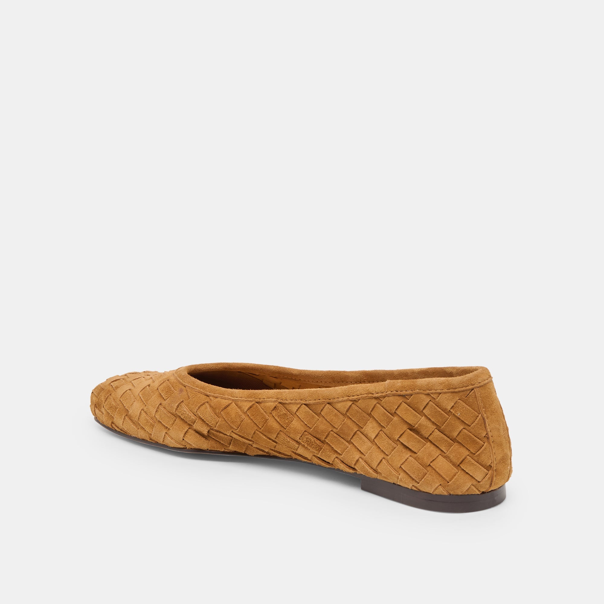 KOY BALLET FLATS TAN SUEDE