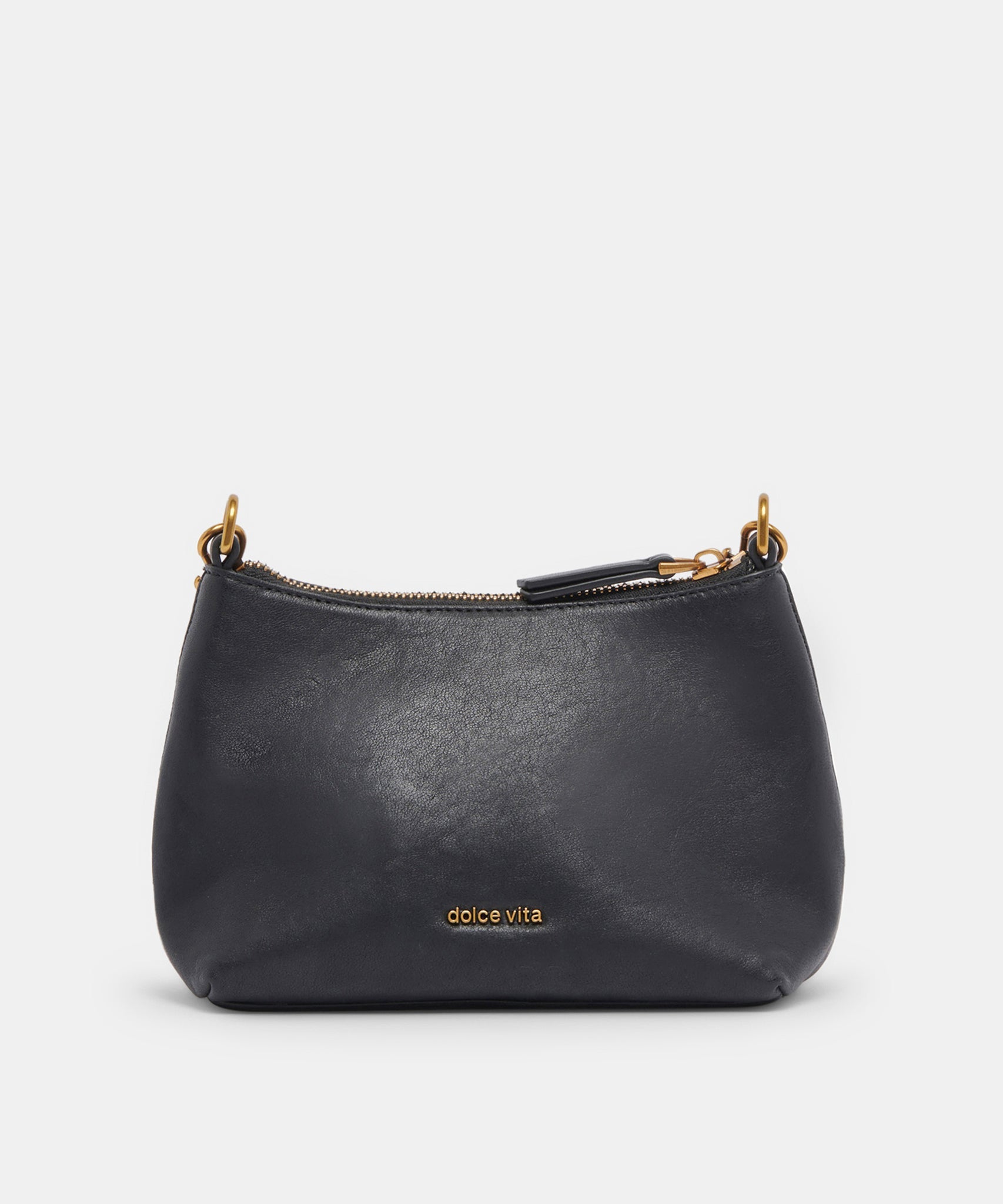 JOLENE CROSSBODY BLACK LEATHER
