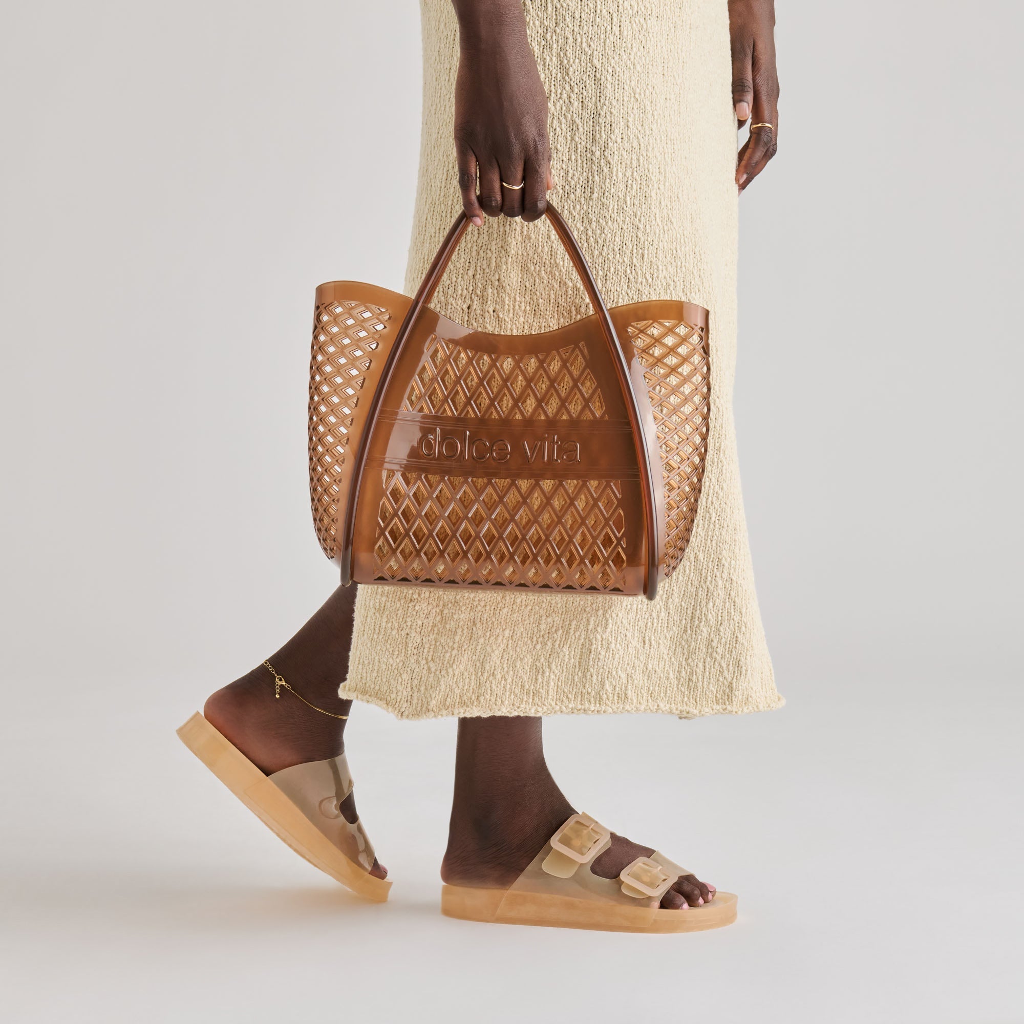 JULIO SANDALS PRALINE VINYL