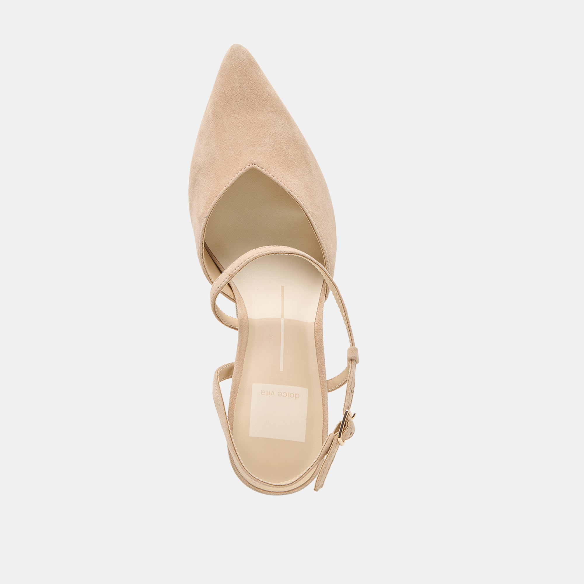 KAMRA HEELS CAMEL SUEDE