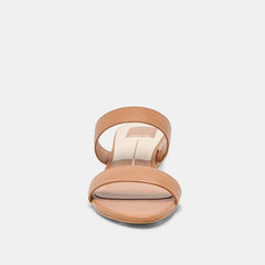 KAMILE SANDALS SADDLE LEATHER
