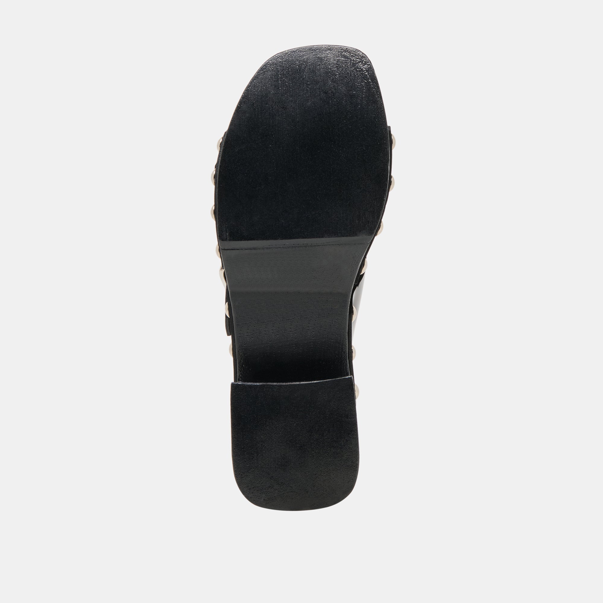 MELODY HEELS BLACK LEATHER