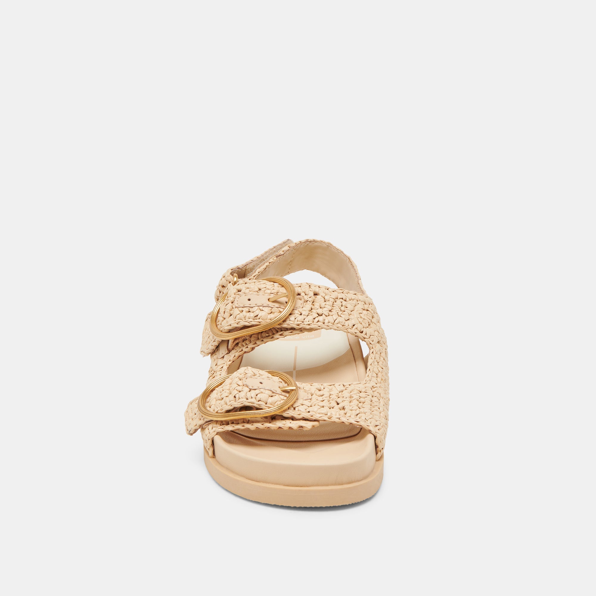 STARLA CROCHET SANDALS NATURAL KNIT