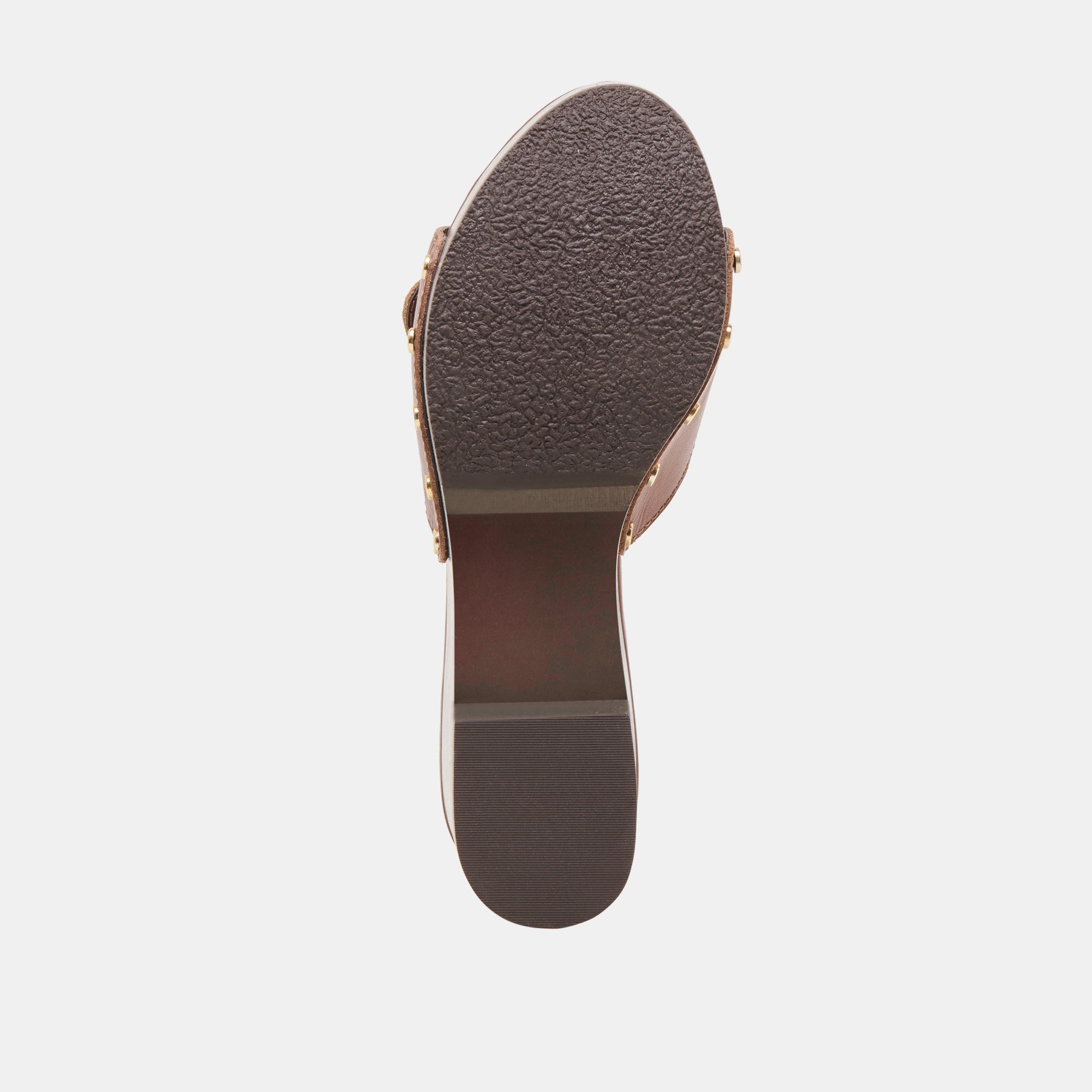 YALAH HEELS BROWN LEATHER